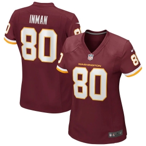 Women's Dontrelle Inman Burgundy Player Limited Team Jersey