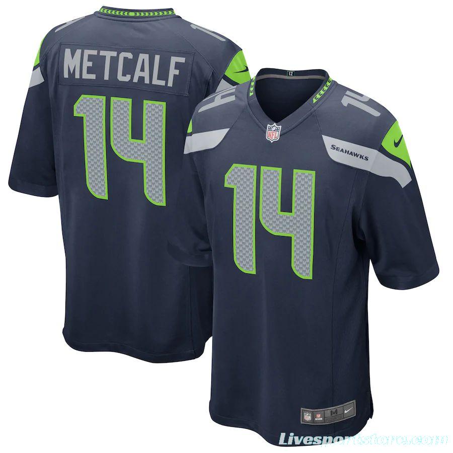 Men's DK Metcalf College Navy Player Limited Team Jersey