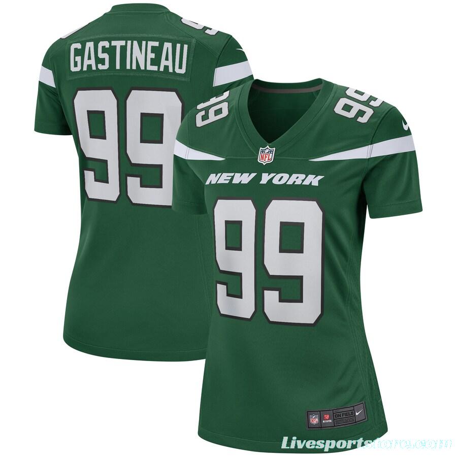 Women's Mark Gastineau Gotham Green Retired Player Limited Team Jersey