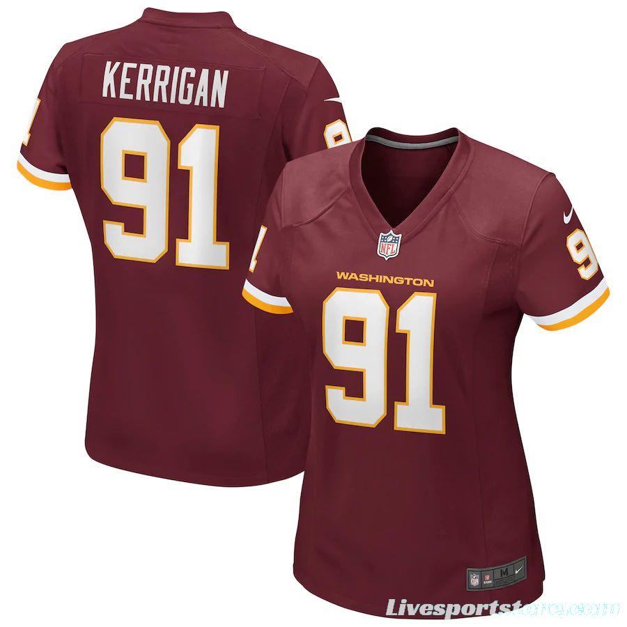 Women's Ryan Kerrigan Burgundy Player Limited Team Jersey