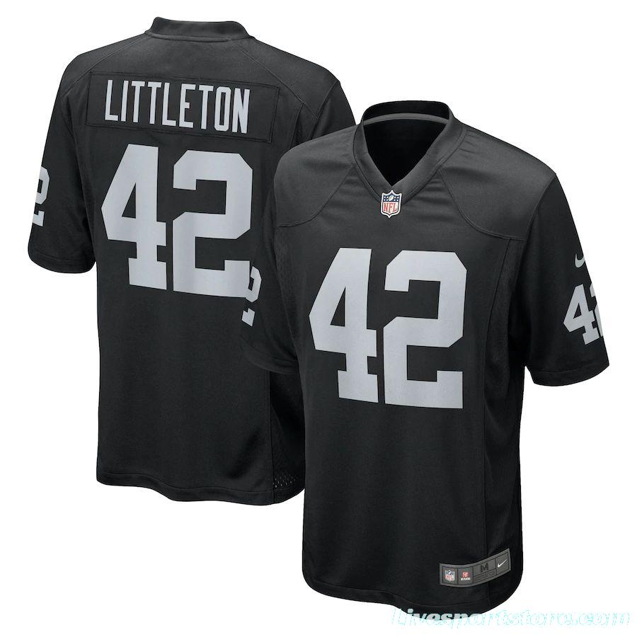 Men's Cory Littleton Black Player Limited Team Jersey