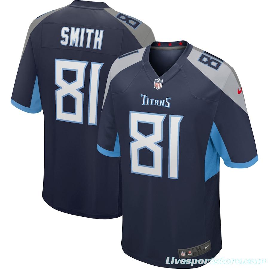 Men's Jonnu Smith Navy Player Limited Team Jersey