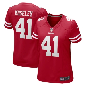 Women's Emmanuel Moseley Scarlet Player Limited Team Jersey