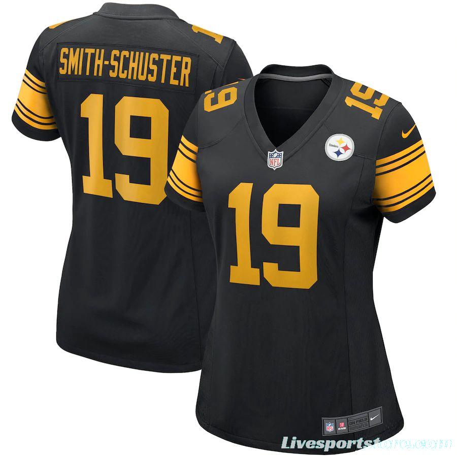 Women's JuJu Smith-Schuster Black Alternate Player Limited Team Jersey