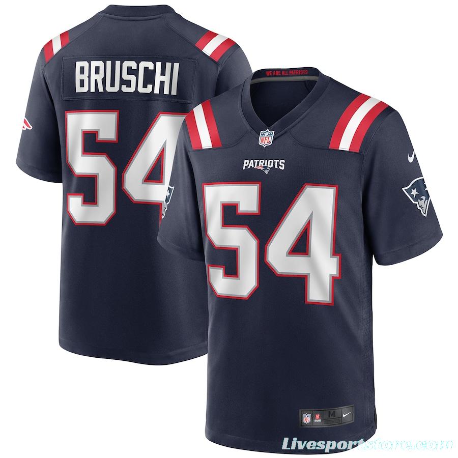 Men's Tedy Bruschi Navy Retired Player Limited Team Jersey