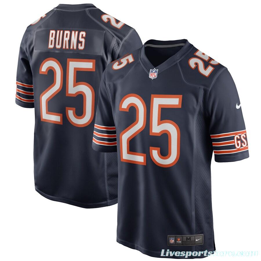 Men's Artie Burns Navy Player Limited Team Jersey