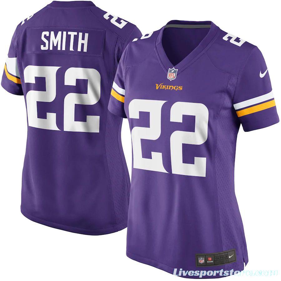 Women's Harrison Smith Purple Player Limited Team Jersey