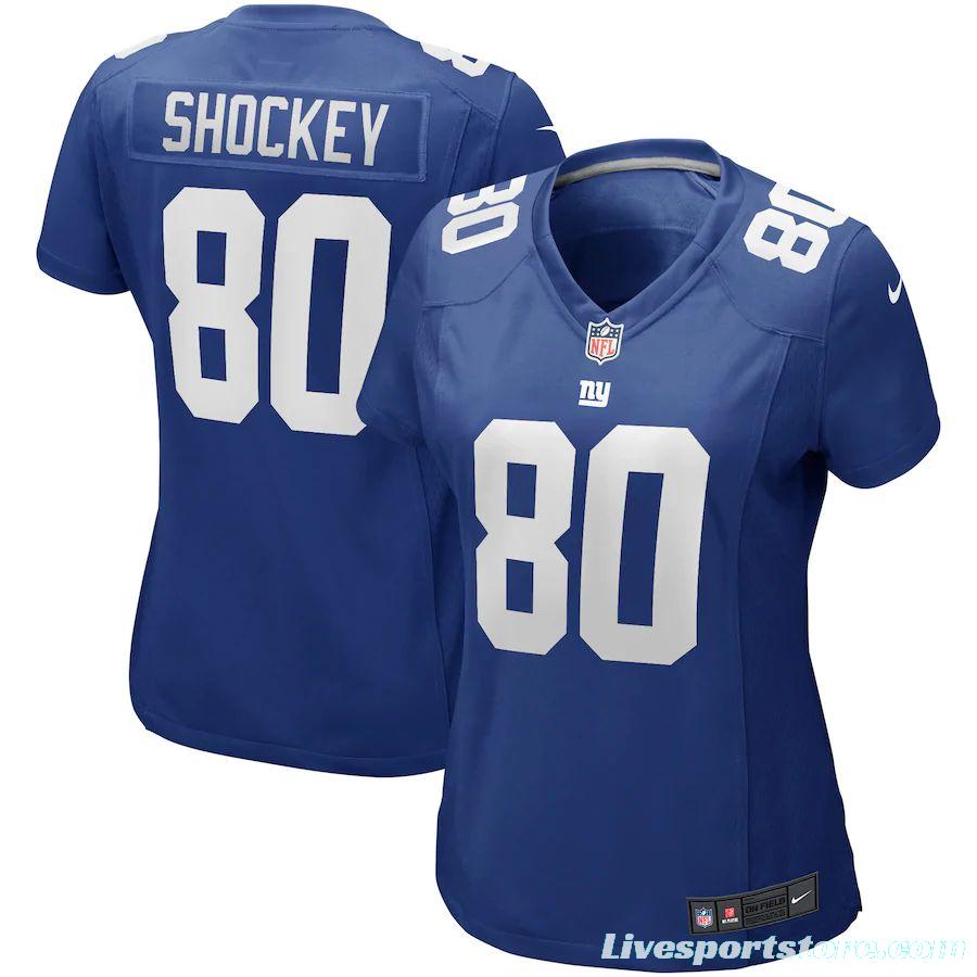 Women's Jeremy Shockey Royal Retired Player Limited Team Jersey