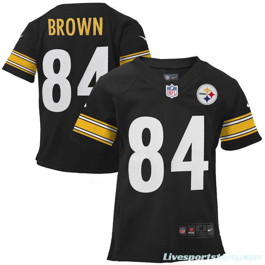 Toddler Antonio Brown Black Player Limited Team Jersey