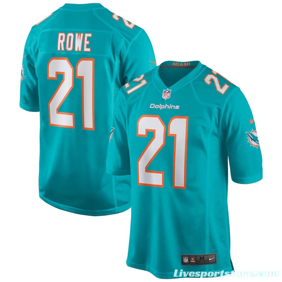 Men's Eric Rowe Aqua Player Limited Team Jersey