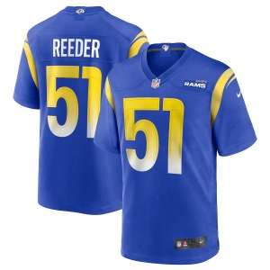 Men's Troy Reeder Royal Player Limited Team Jersey