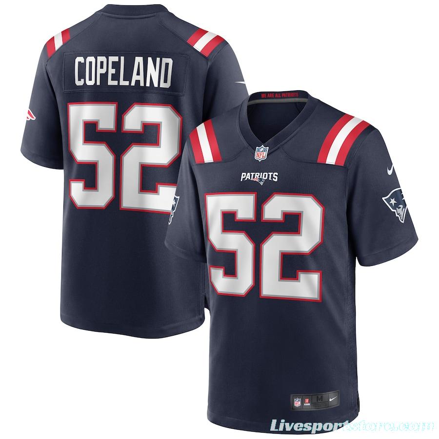 Men's Brandon Copeland Navy Player Limited Team Jersey