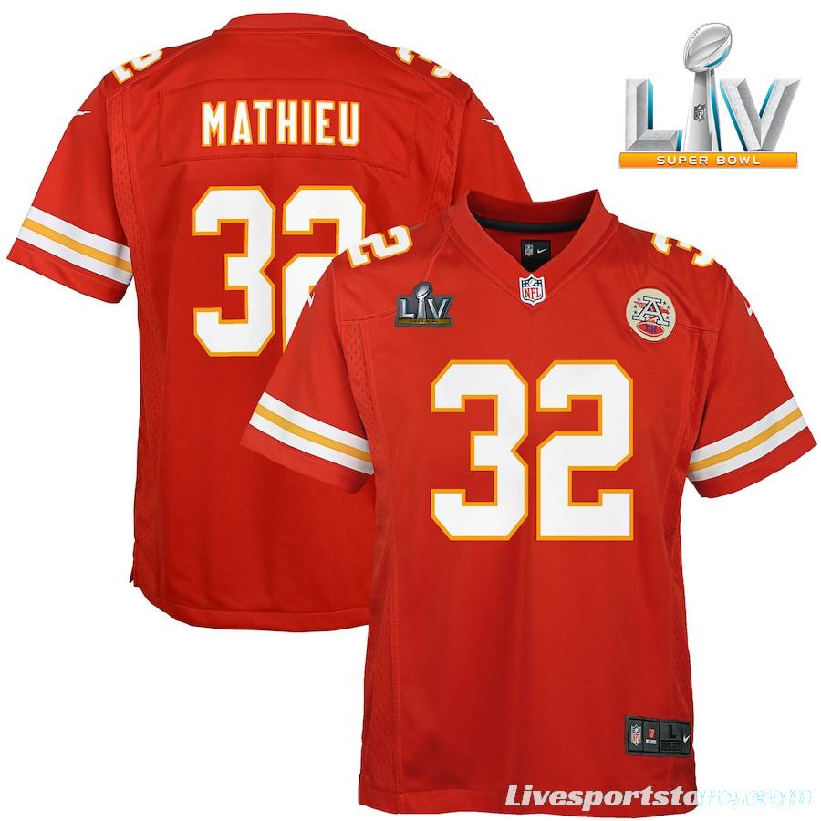 Youth Tyrann Mathieu Red Super Bowl LV Bound Player Limited Team Jersey