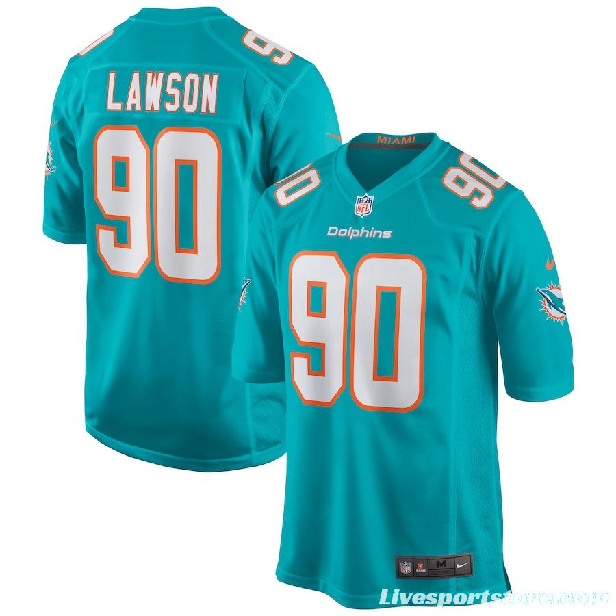 Men's Shaq Lawson Aqua Player Limited Team Jersey