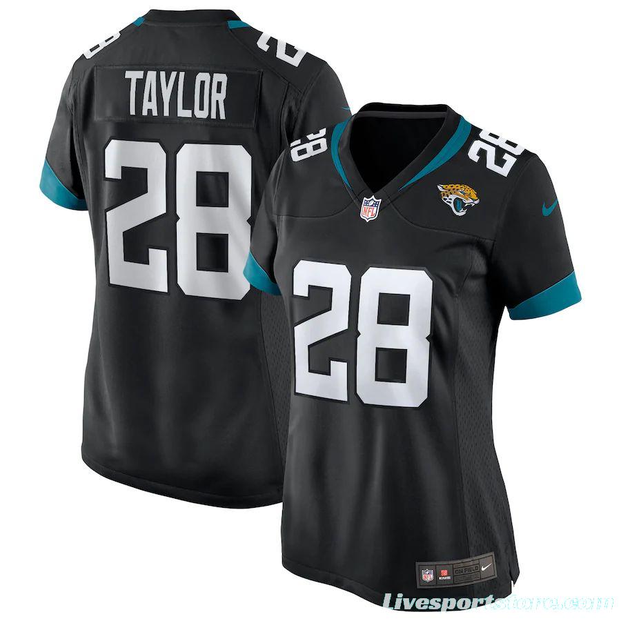 Women's Fred Taylor Black Retired Player Limited Team Jersey