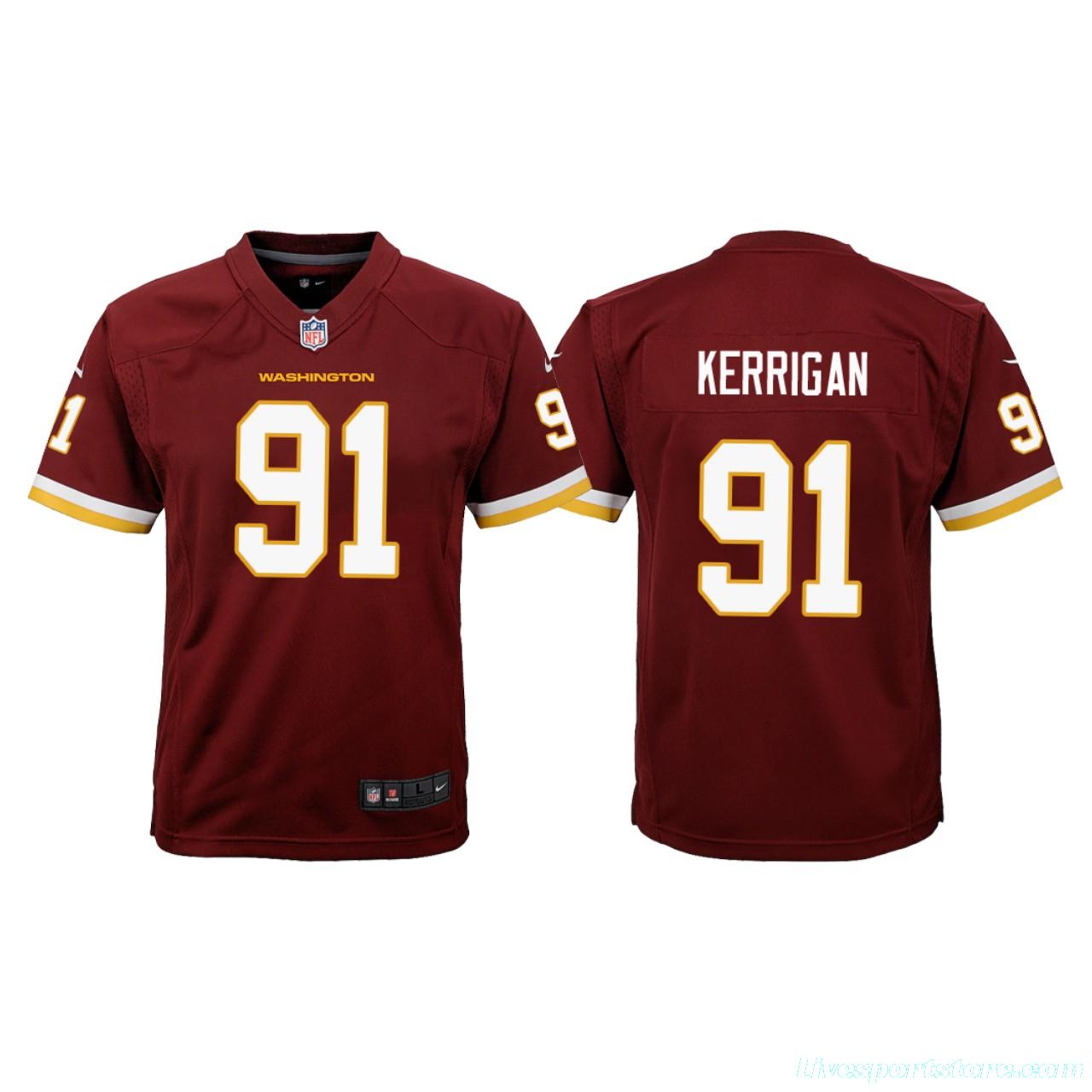 Youth Ryan Kerrigan Burgundy Player Limited Team Jersey