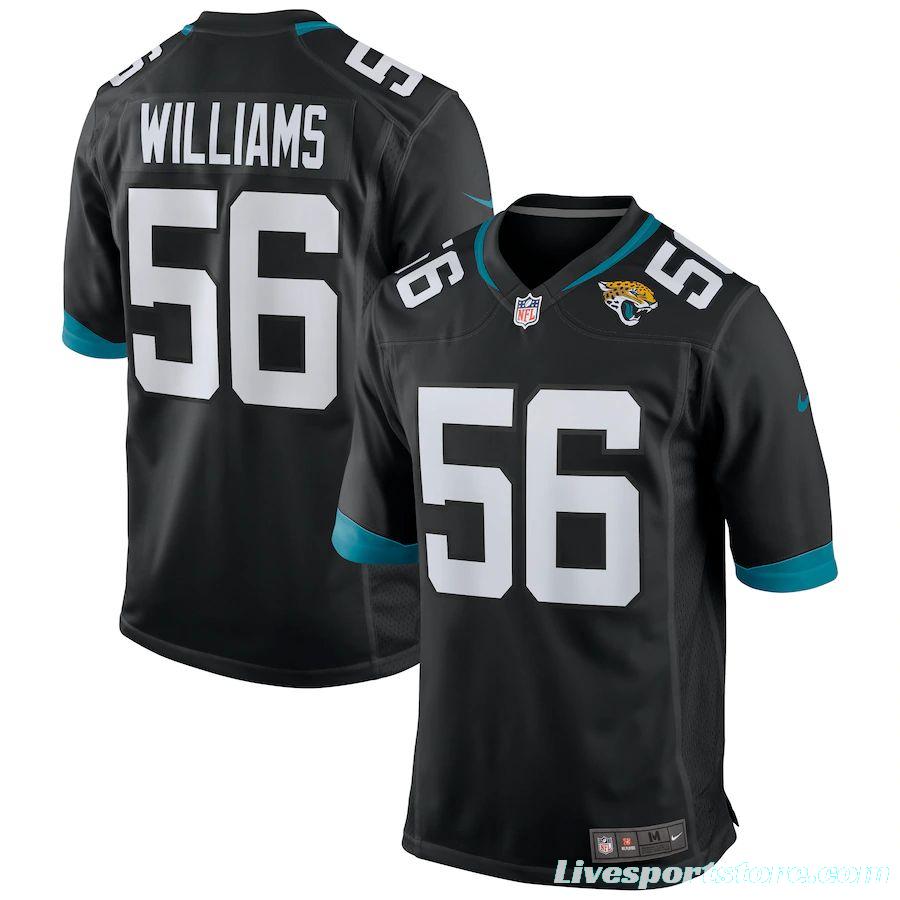 Men's Quincy Williams Black Player Limited Team Jersey