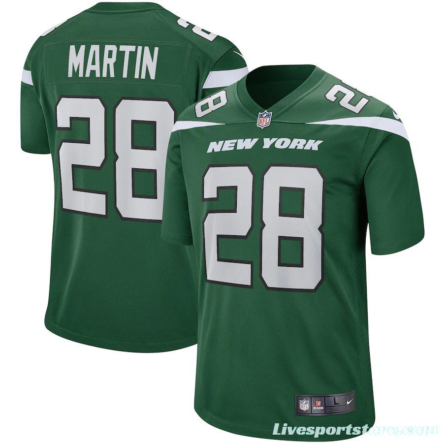 Men's Curtis Martin Gotham Green Retired Player Limited Team Jersey