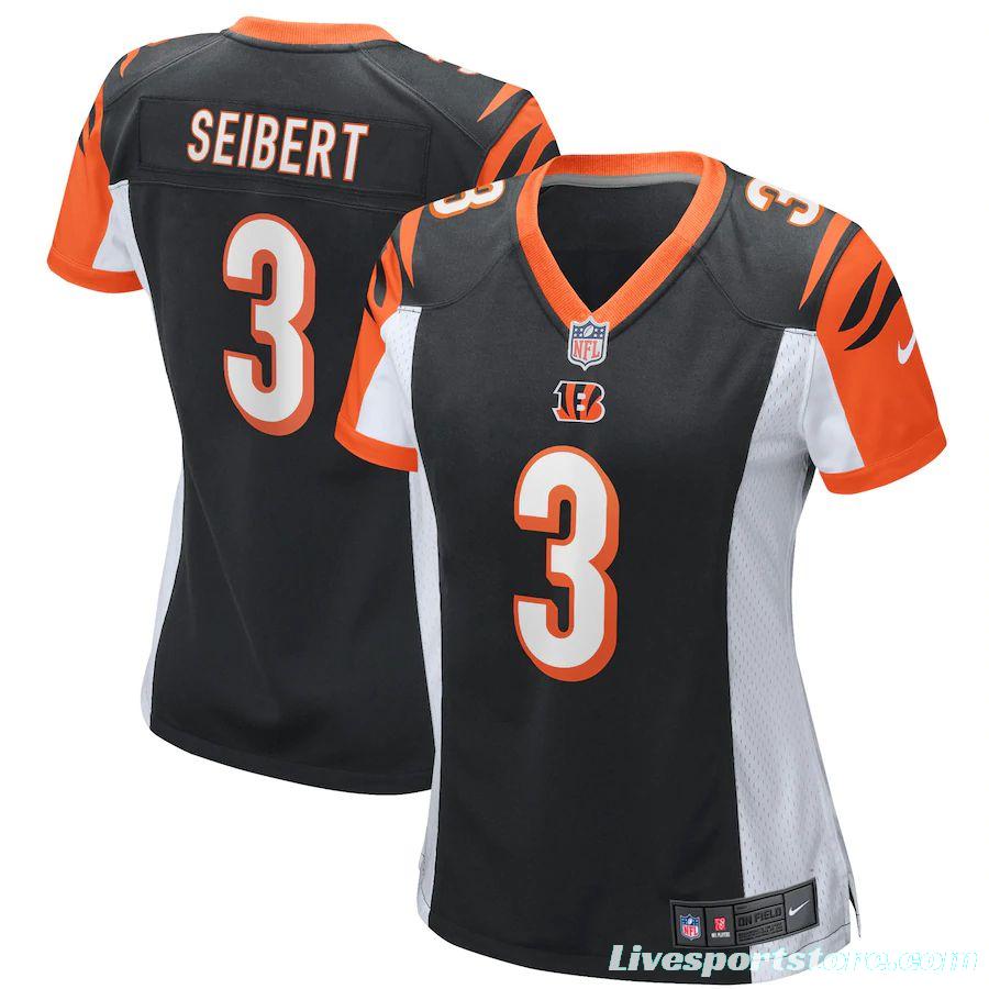 Women's Austin Seibert Black Player Limited Team Jersey