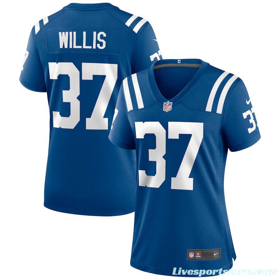 Women's Khari Willis Royal Player Limited Team Jersey