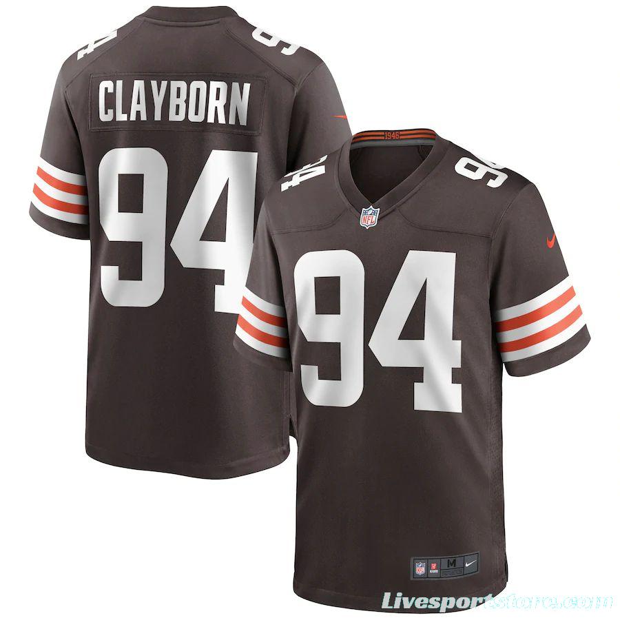 Men's Adrian Clayborn Brown Player Limited Team Jersey