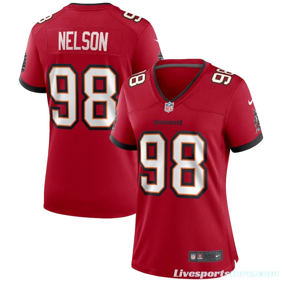 Women's Anthony Nelson Red Player Limited Team Jersey