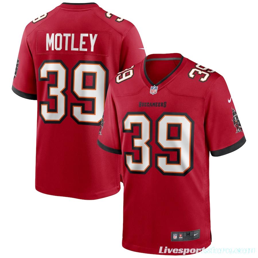 Men's Parnell Motley Red Player Limited Team Jersey