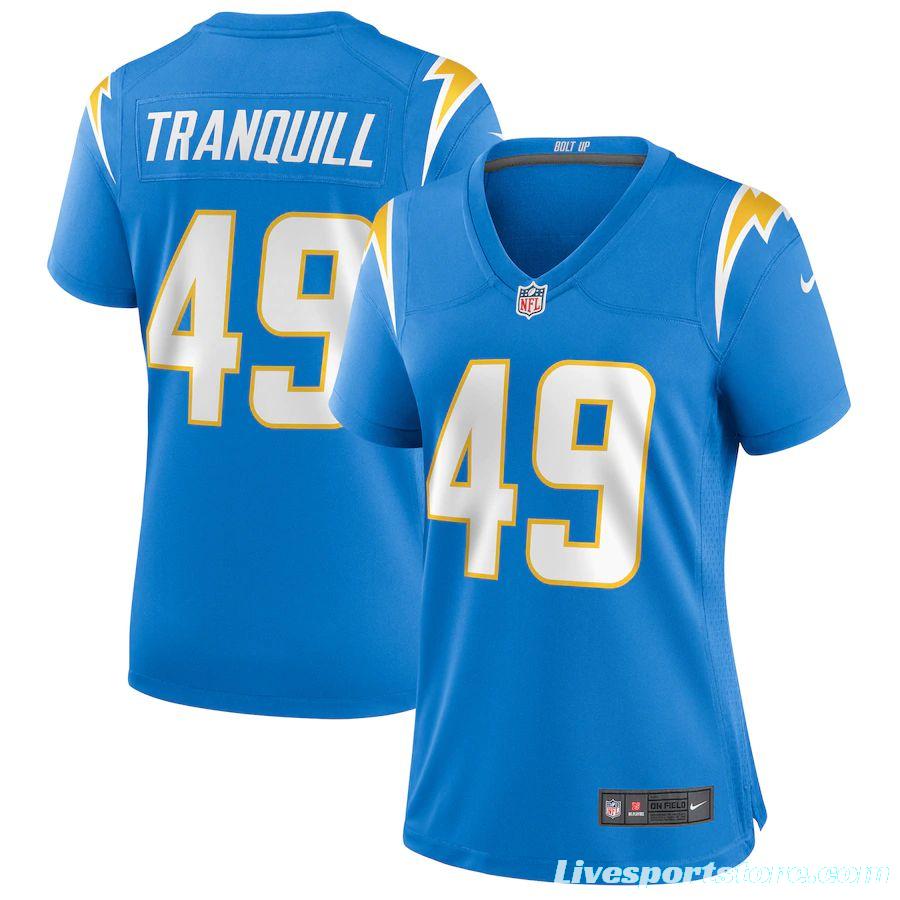 Women's Drue Tranquill Powder Blue Player Limited Team Jersey