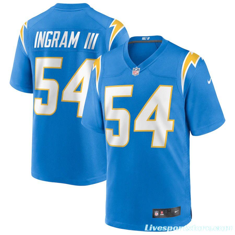 Men's Melvin Ingram Powder Blue Player Limited Team Jersey