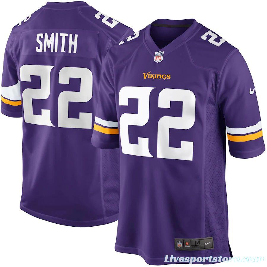 Youth Harrison Smith Purple Player Limited Team Jersey