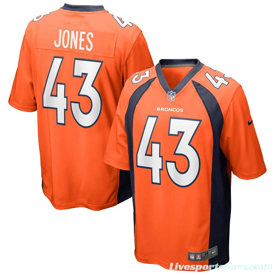 Men's Joe Jones Orange Player Limited Team Jersey