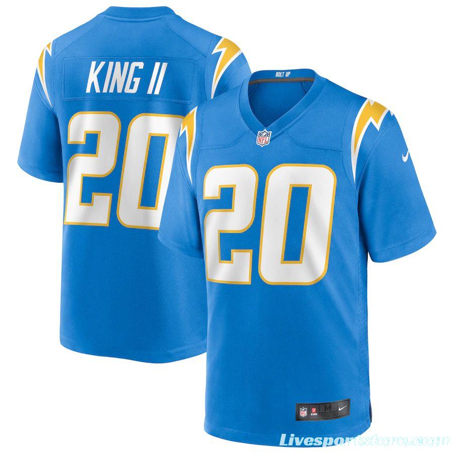 Men's Desmond King Powder Blue Player Limited Team Jersey