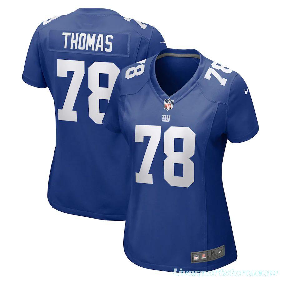 Women's Andrew Thomas Royal Player Limited Team Jersey