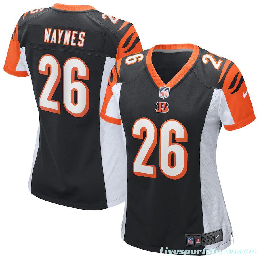 Women's Trae Waynes Black Player Limited Team Jersey