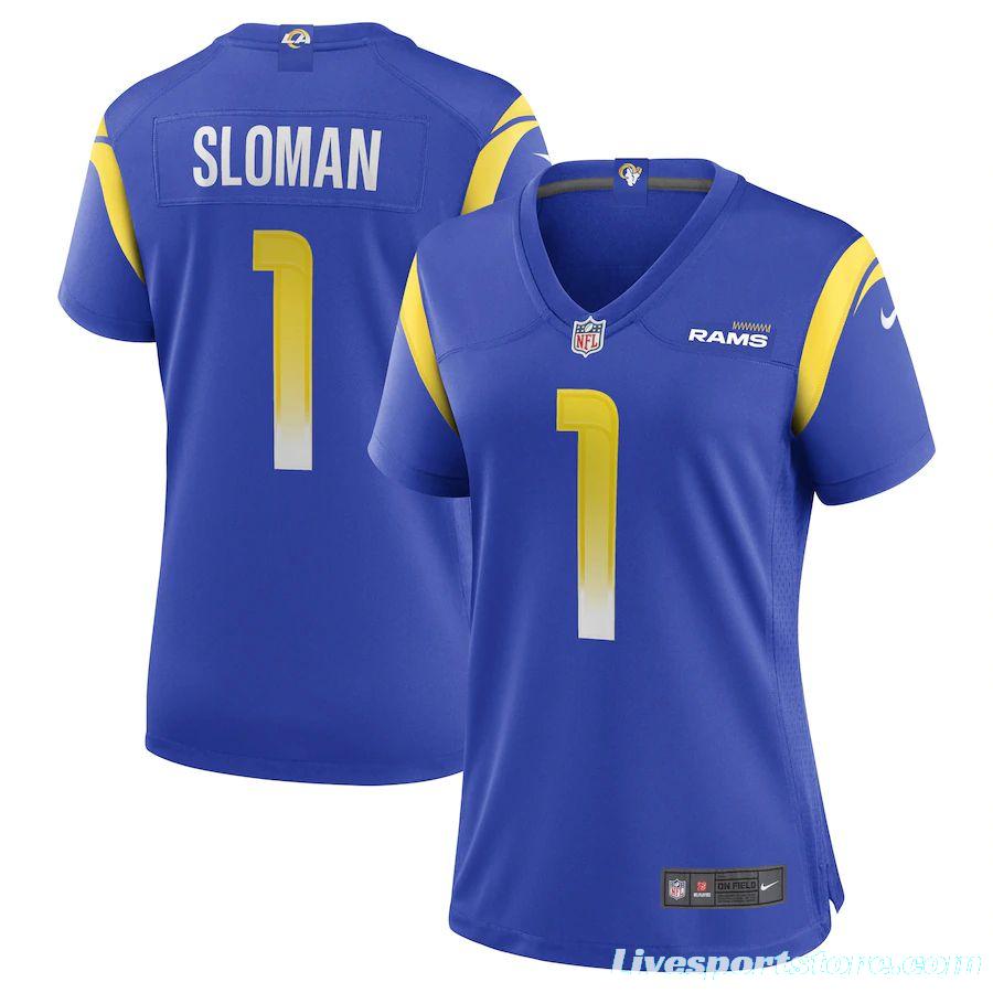 Women's Samuel Sloman Royal Player Limited Team Jersey