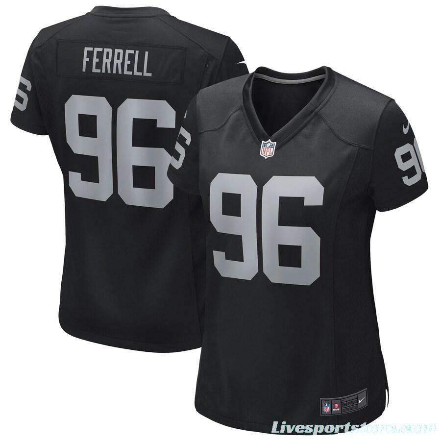 Women's Clelin Ferrell Black Player Limited Team Jersey