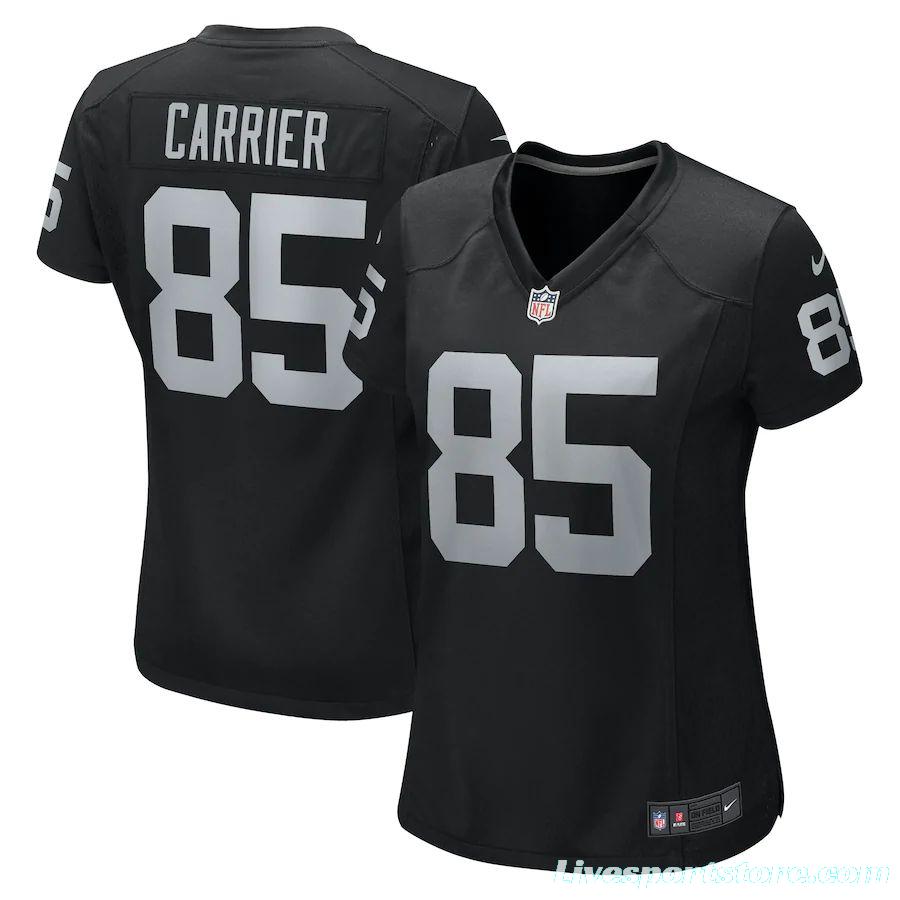 Women's Derek Carrier Black Player Limited Team Jersey