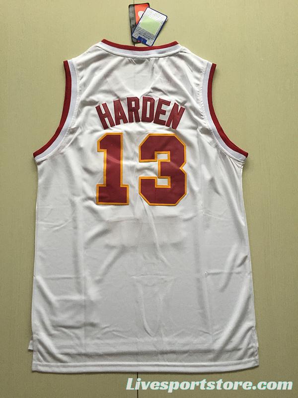 James Harden 13 Arizona State College White Basketball Jersey