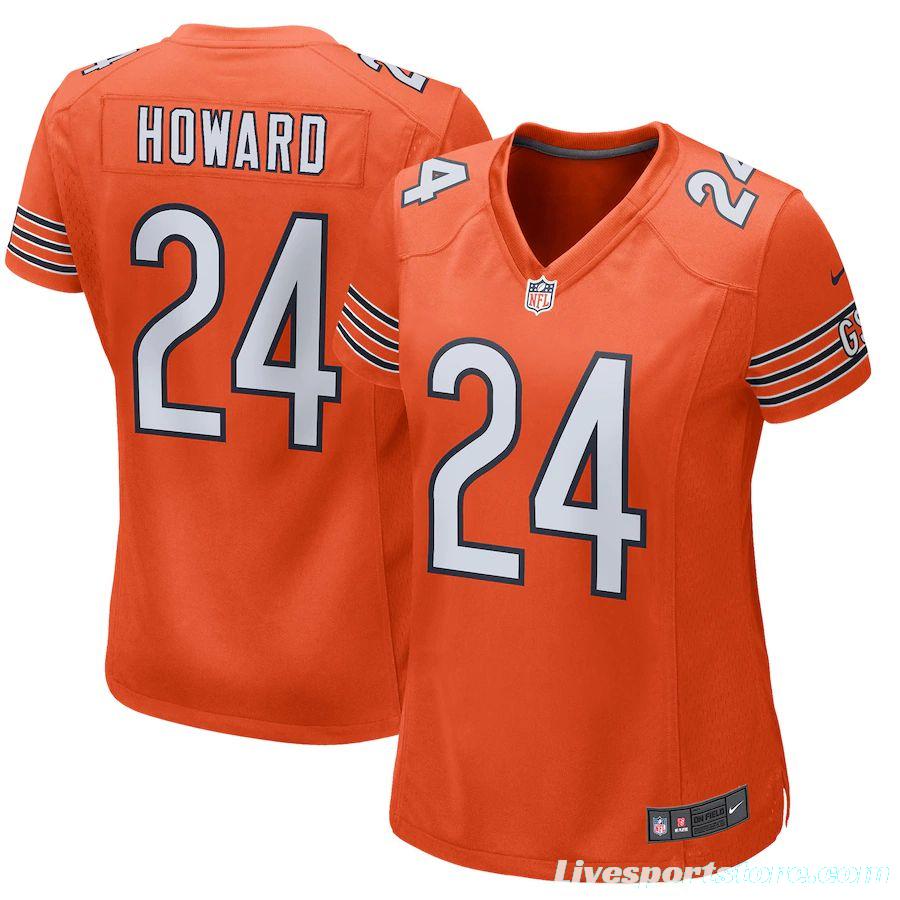 Women's Jordan Howard Orange Alternate Player Limited Team Jersey