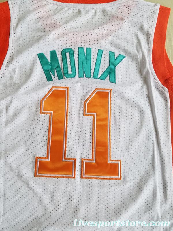 Flint Tropics 11 Ed Monix Basketball Jersey Semi Pro Team