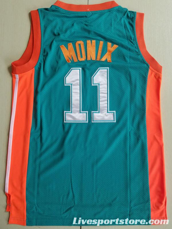 Flint Tropics 11 Ed Monix Basketball Jersey Semi Pro Team