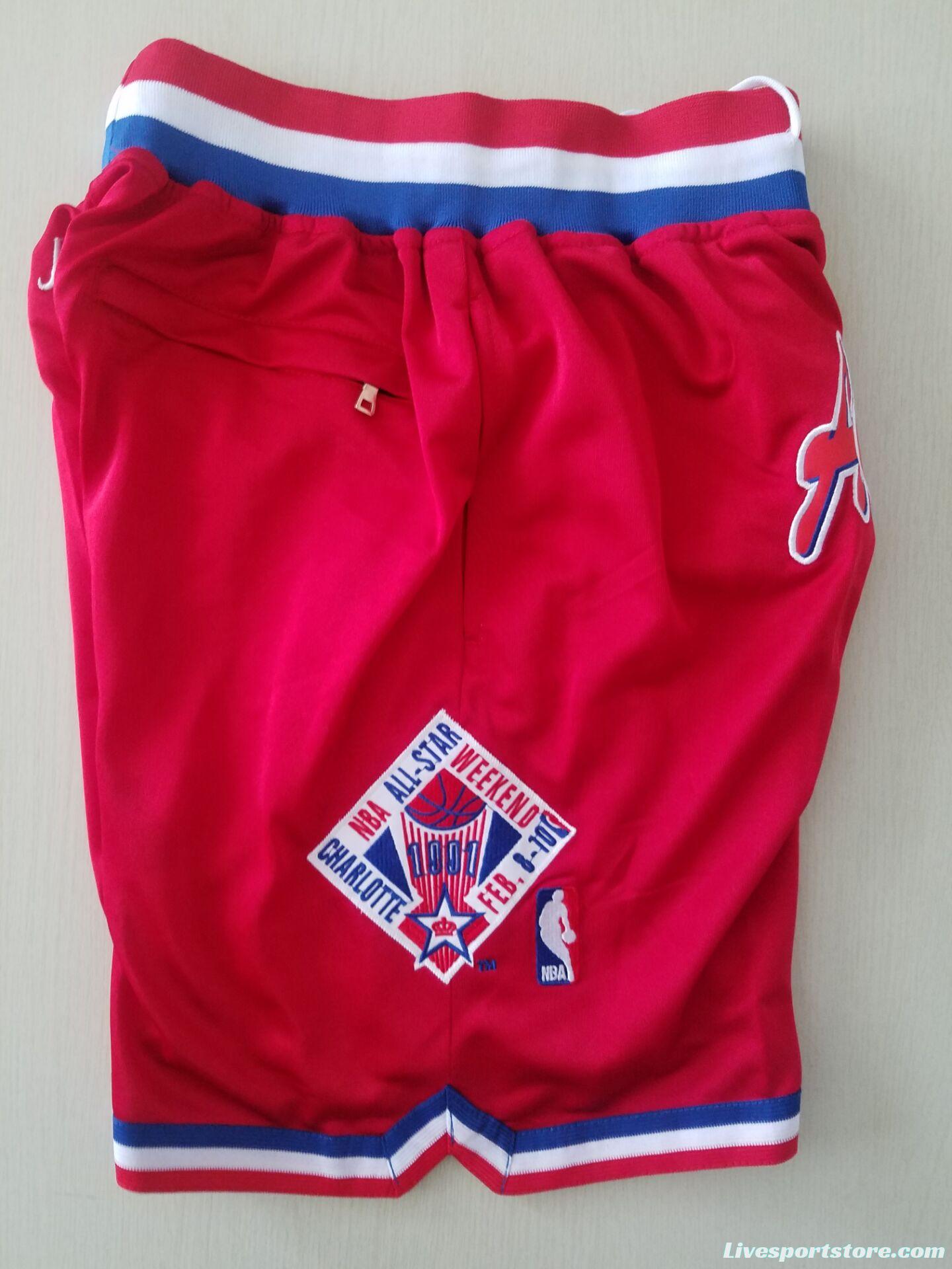 J*D 1991 All Star Throwback Classics Basketball Shorts