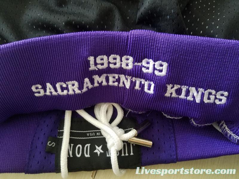 Sacramento 1998-99 Retro Classics Basketball Club Shorts