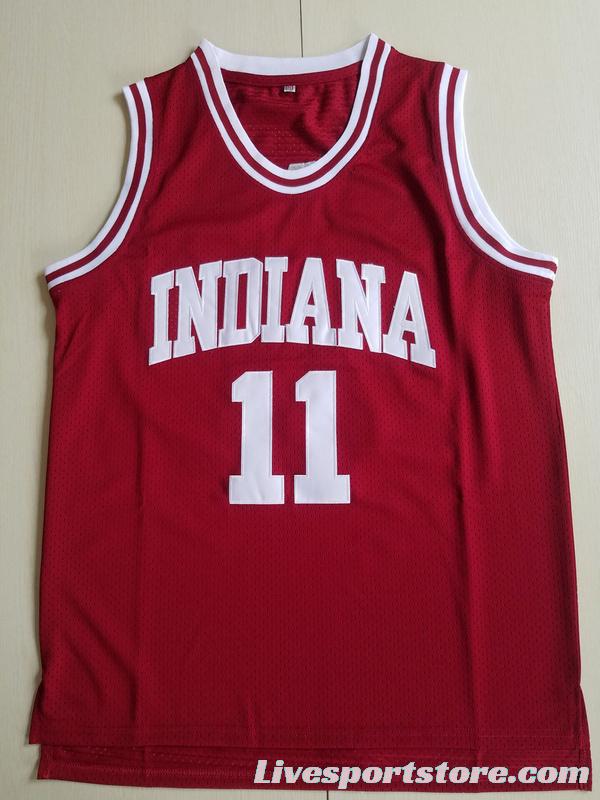 Isiah Thomas 11 Indiana College Crimson Basketball Jersey