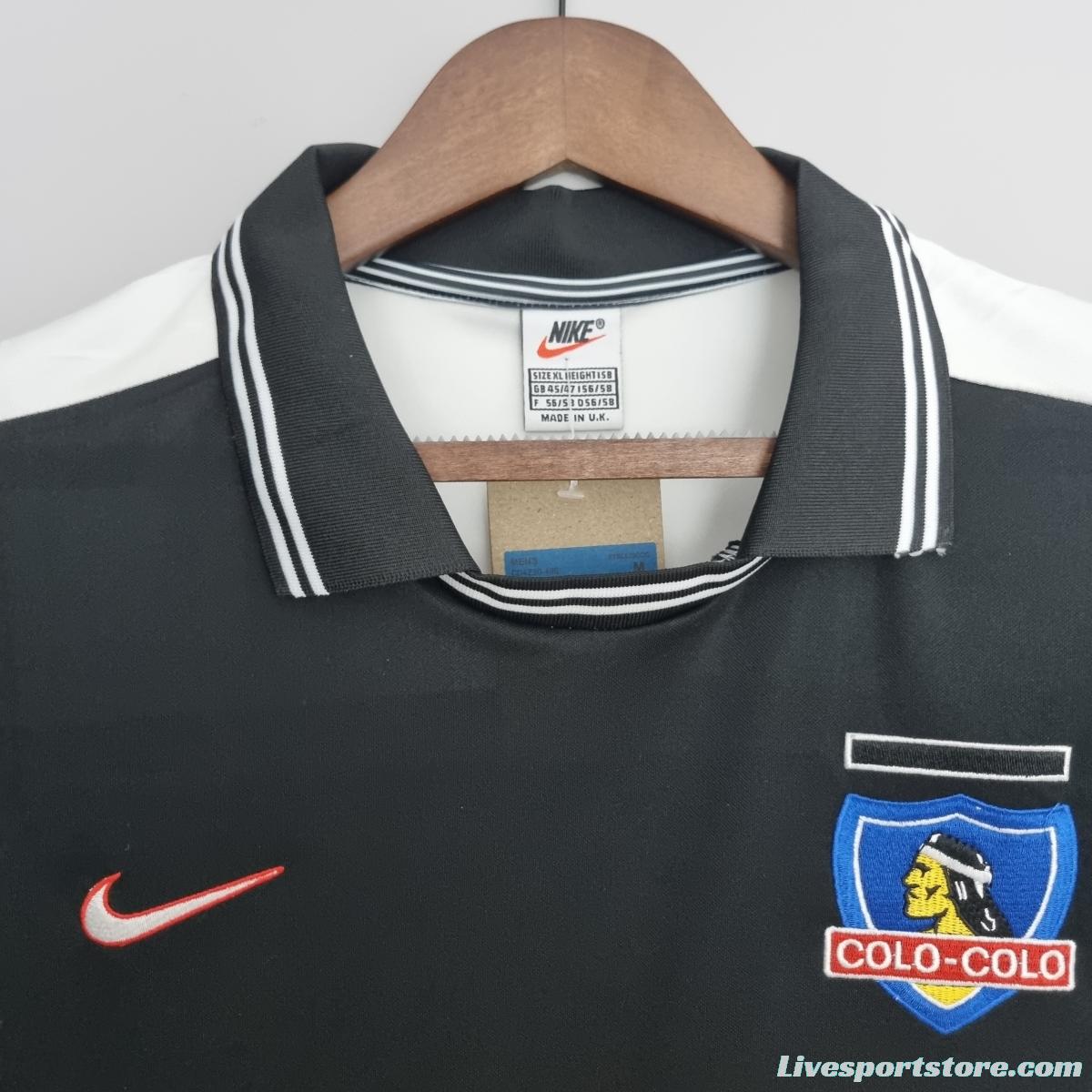 Retro 1992 Colo Colo away Soccer Jersey