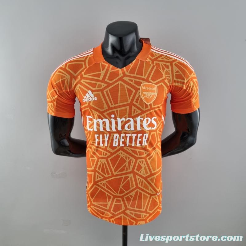 Player Version 22/23 Arsenal Orange Goalkeeper