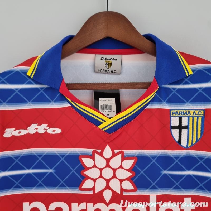 Retro Parma 98/99 Away Soccer Jersey