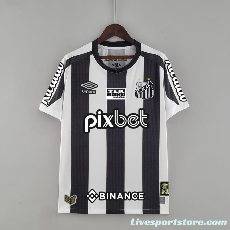 22/23 Santos Away Soccer Jersey