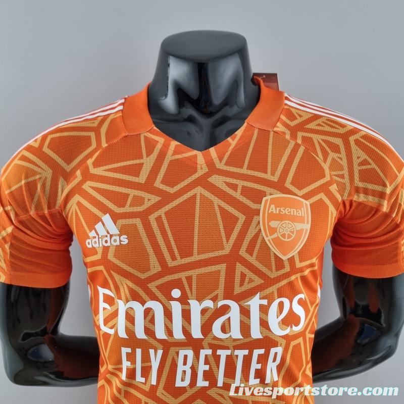 Player Version 22/23 Arsenal Orange Goalkeeper