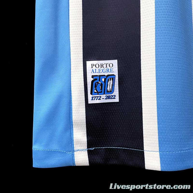 22/23 Gremio Home  Soccer Jersey